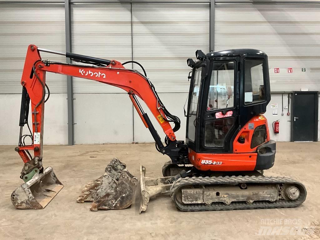 Kubota U 35-3 A 3 حفارات صغيرة أقل من 7 طن (حفارات صغيرة)