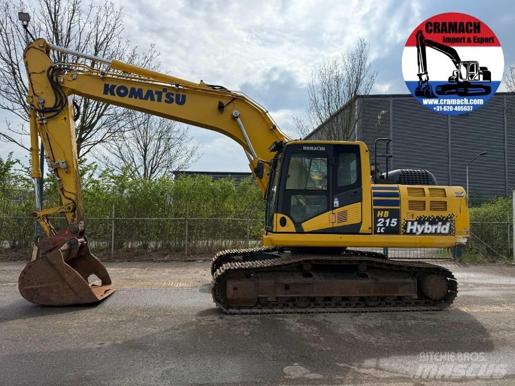 Komatsu HB 215 LC-2 حفارات زحافة