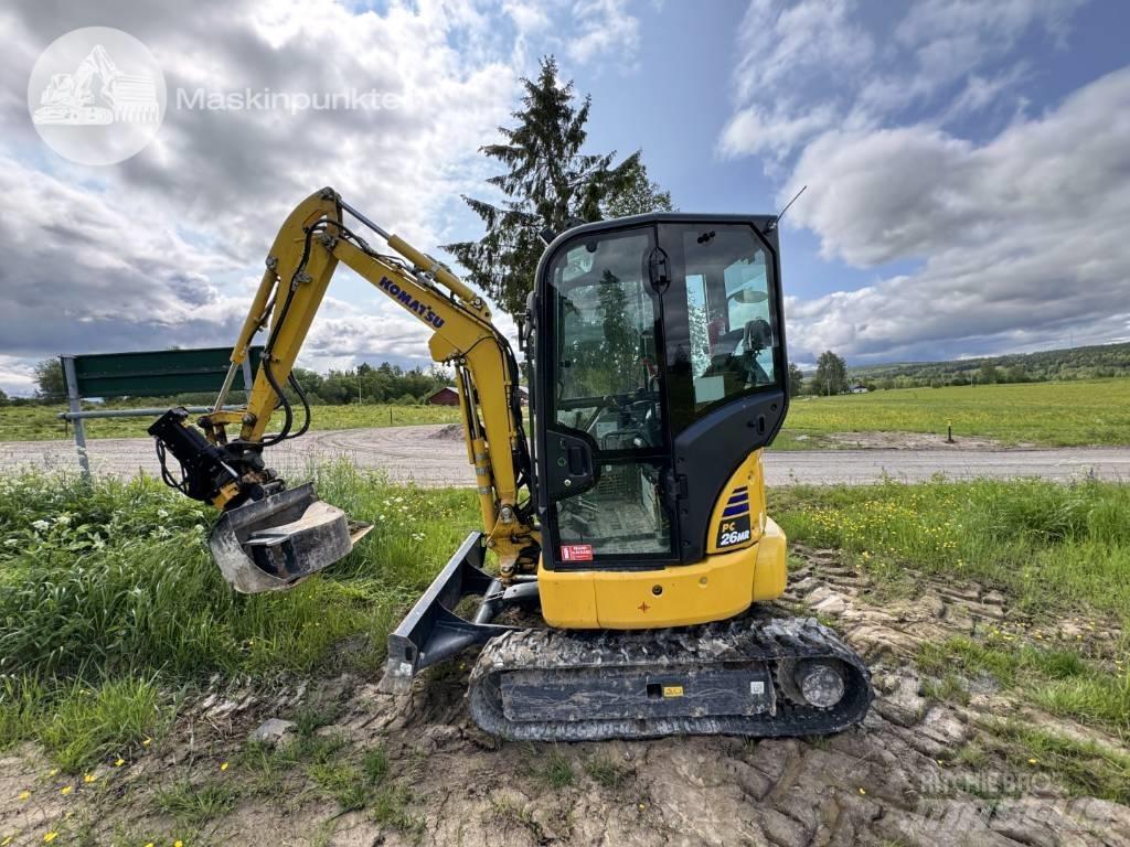 Komatsu PC 26 MR حفارات صغيرة أقل من 7 طن (حفارات صغيرة)