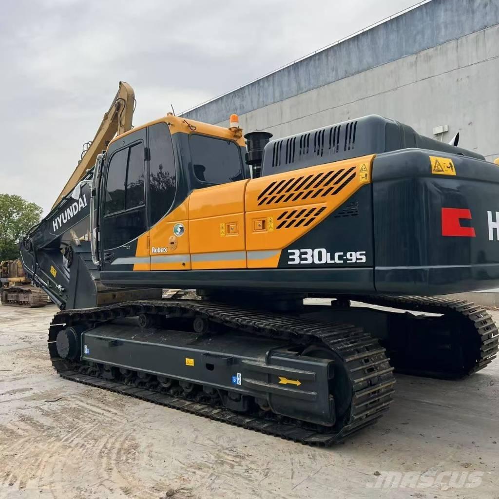 Hyundai R330LC-9T حفارات زحافة