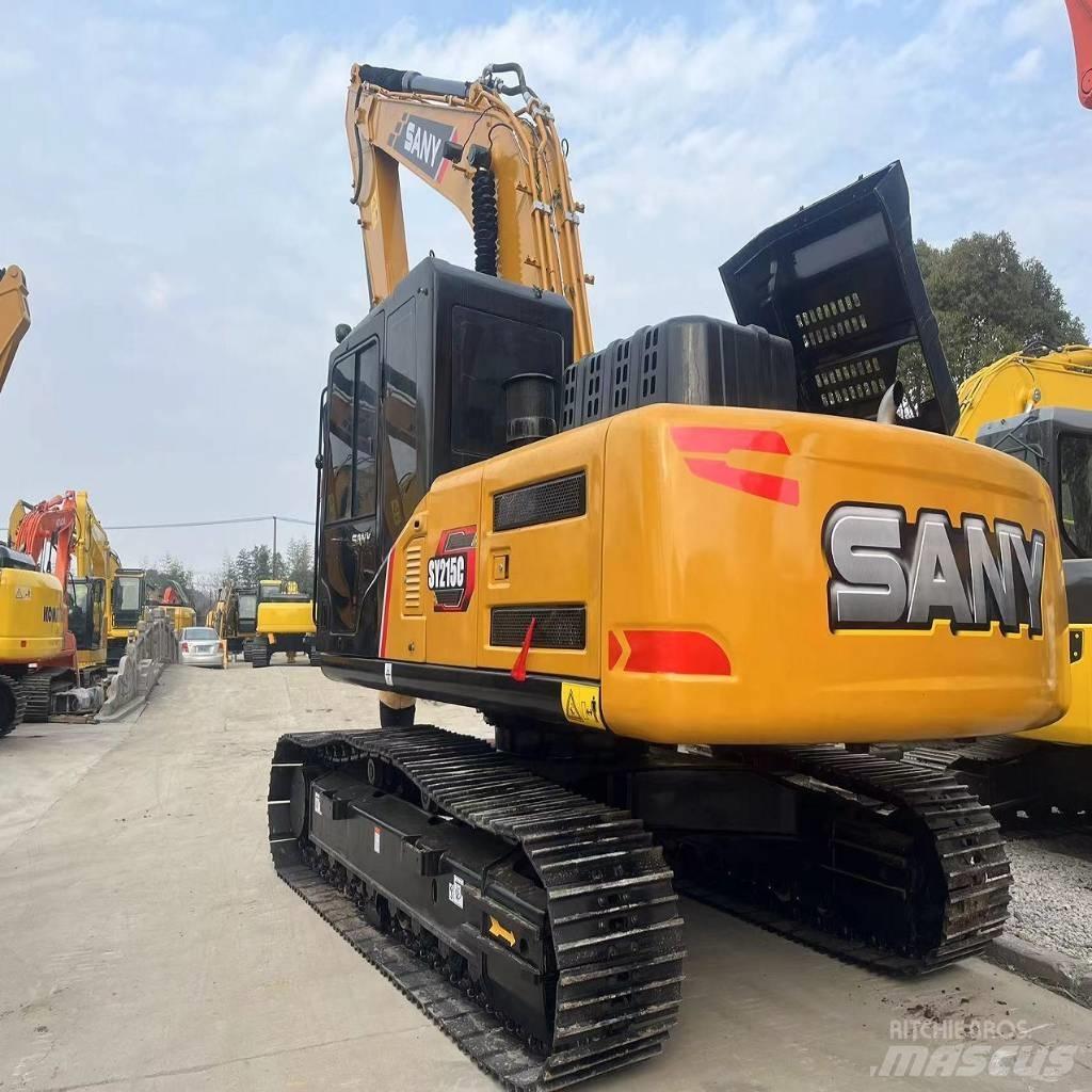 Sany 215C حفارات زحافة