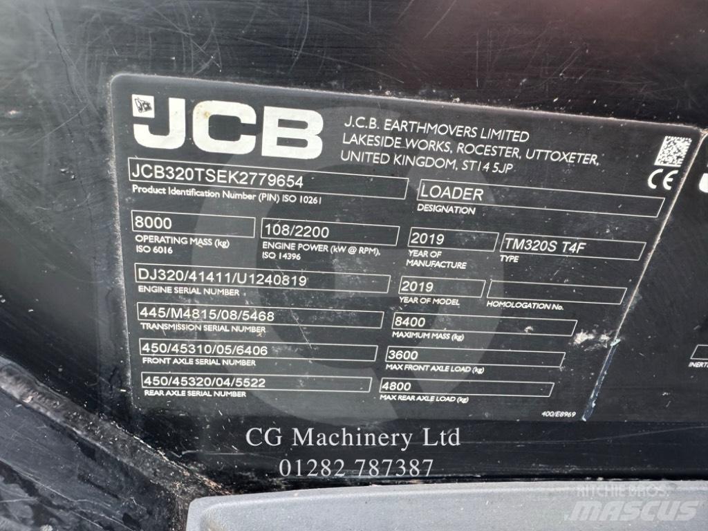 JCB TM 320 S معدات مناولة لأغراض الزراعة