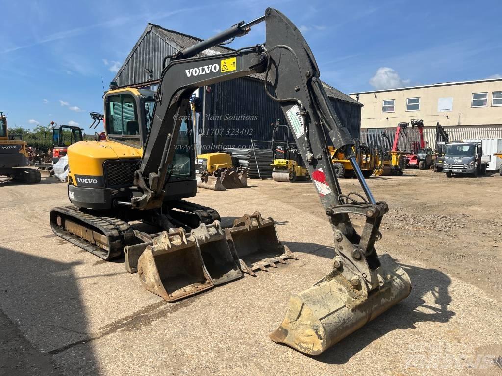 Volvo ECR 58 D حفارات صغيرة أقل من 7 طن (حفارات صغيرة)