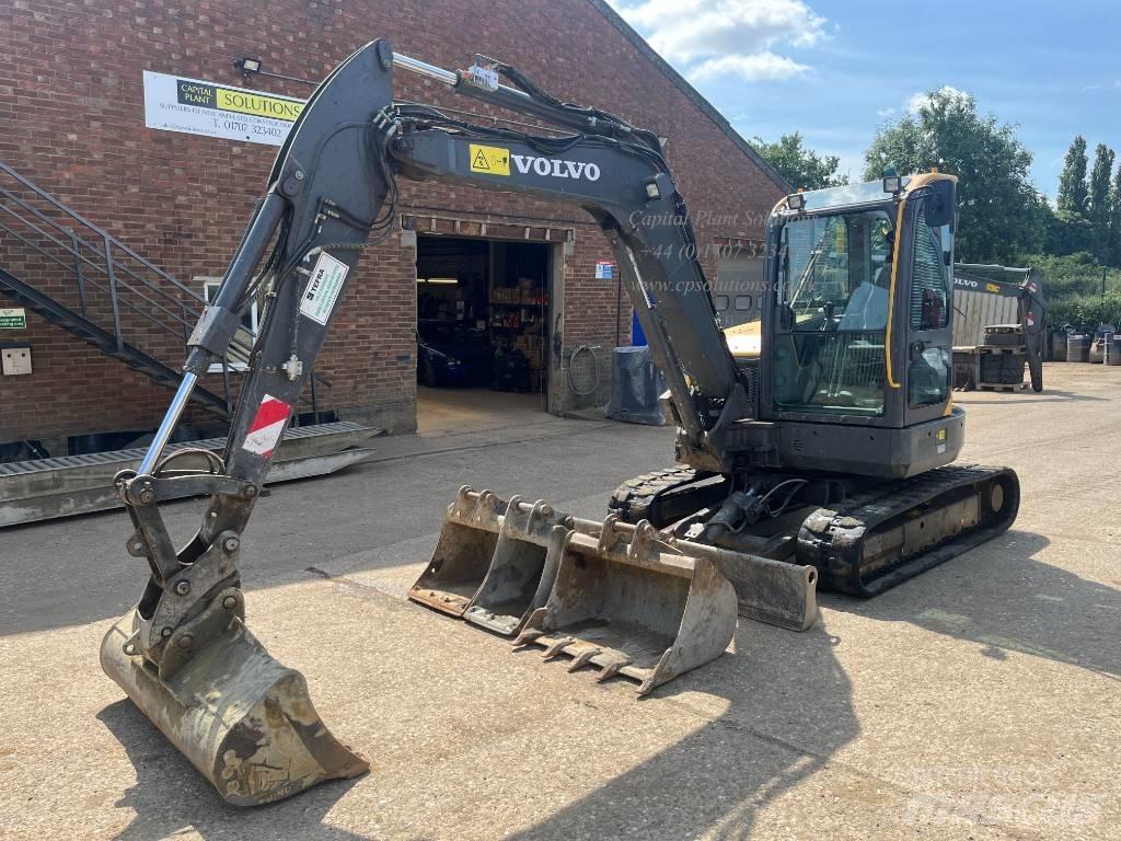 Volvo ECR 58 D حفارات صغيرة أقل من 7 طن (حفارات صغيرة)