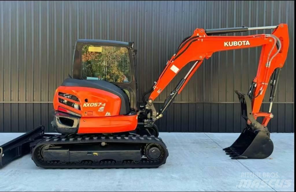 Kubota KX 057-4 حفارات صغيرة أقل من 7 طن (حفارات صغيرة)