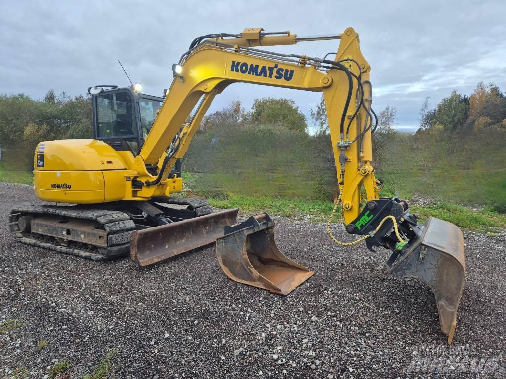 Komatsu P C80MR-5 حفارات وسط 7 طن - 12 طن