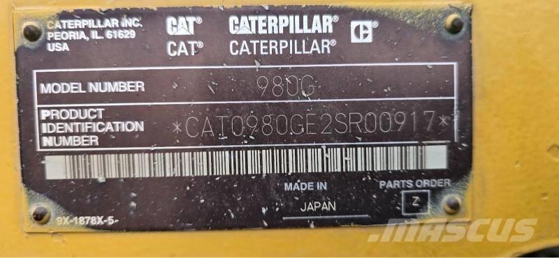 CAT 980G لوادر بعجل