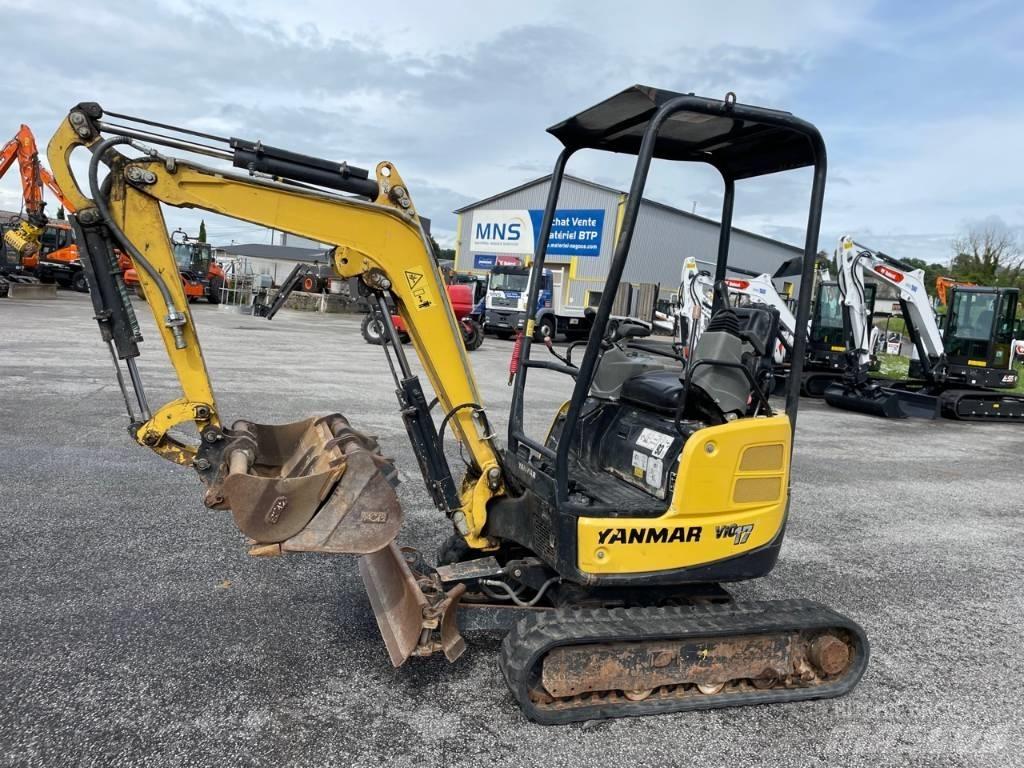 Yanmar Vio 17 U حفارات صغيرة أقل من 7 طن (حفارات صغيرة)