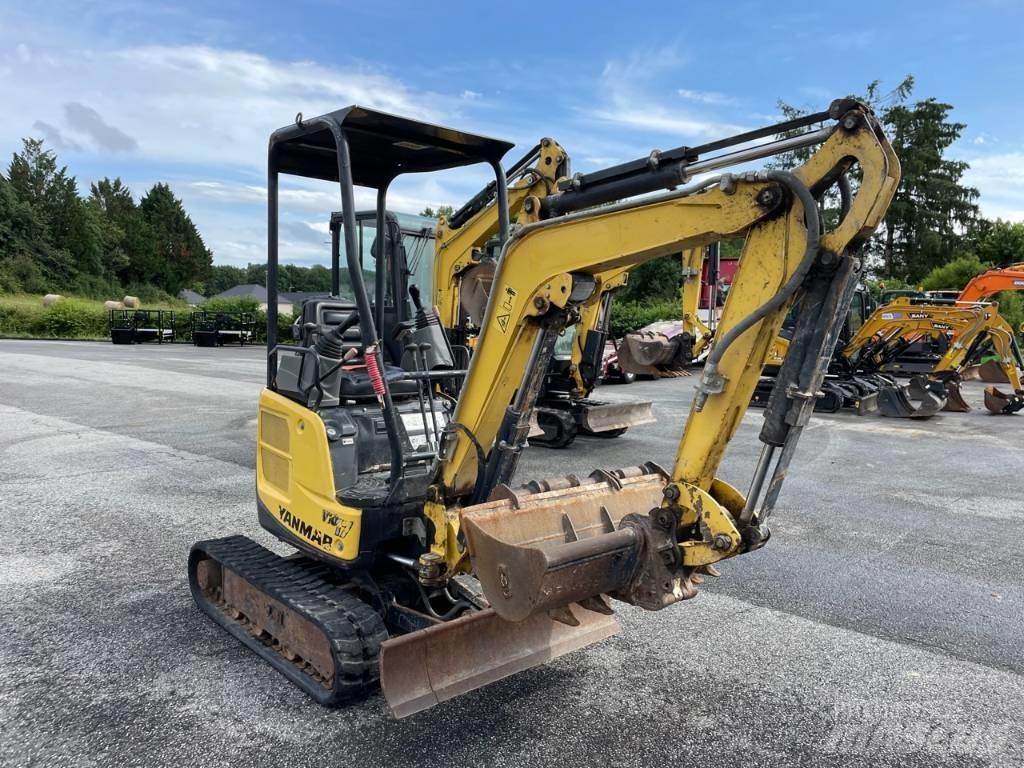 Yanmar Vio 17 U حفارات صغيرة أقل من 7 طن (حفارات صغيرة)