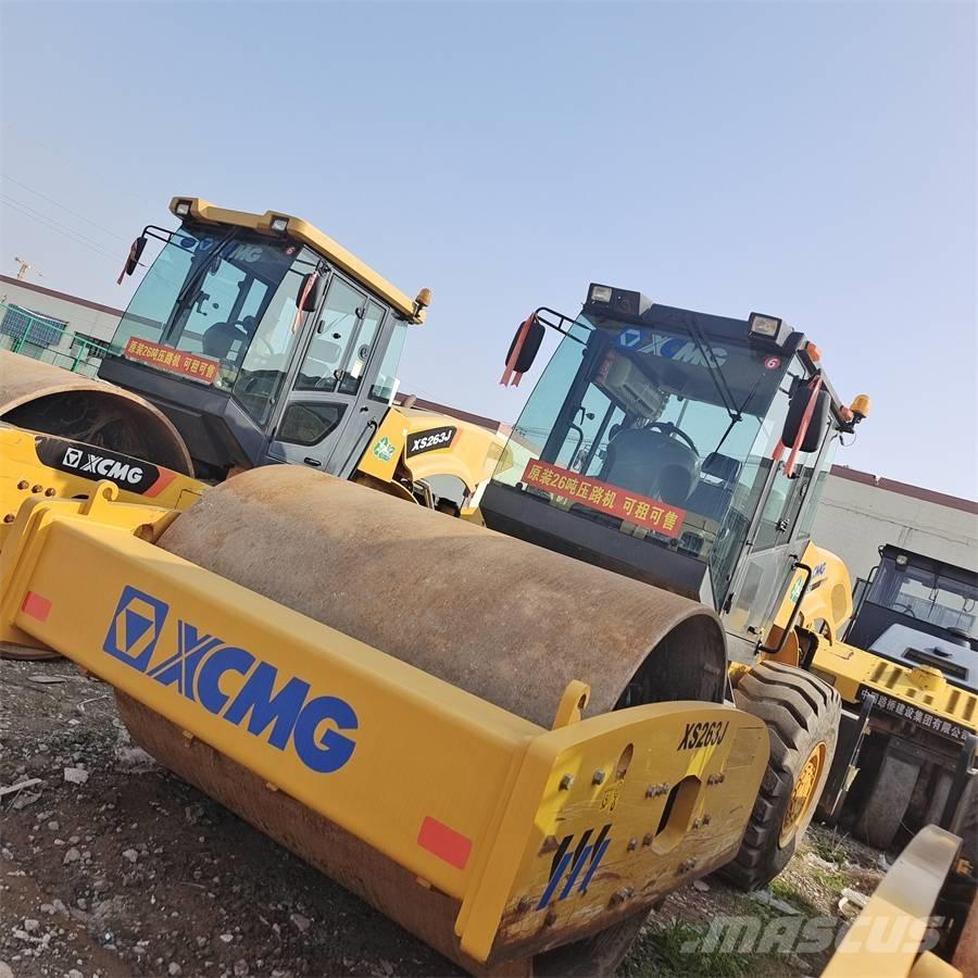 XCMG XS 263 J مداحل أحادية الأسطوانة