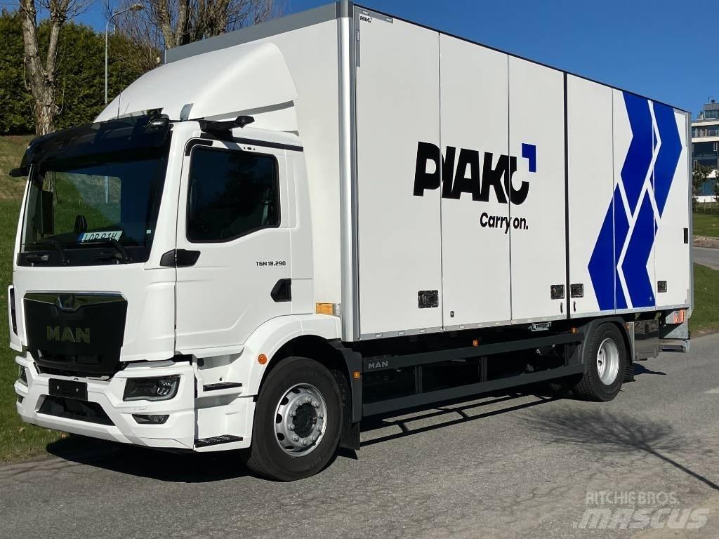 MAN TGM 18.290 شاحنات ذات هيكل صندوقي