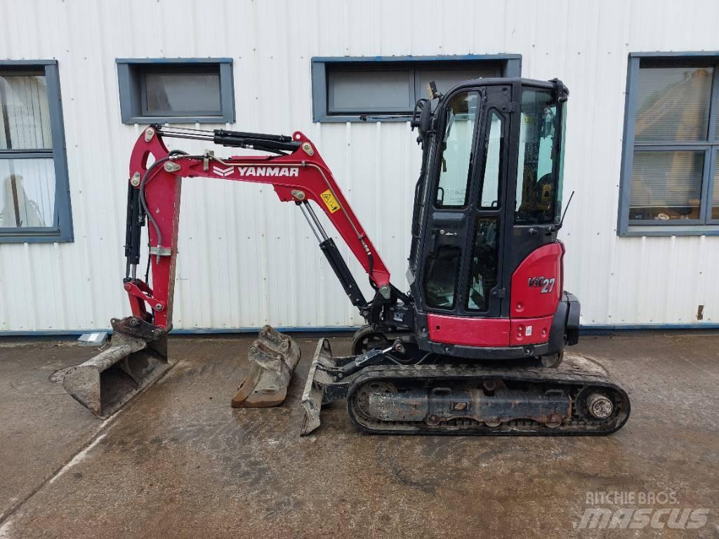 Yanmar Vio 27-6 حفارات صغيرة أقل من 7 طن (حفارات صغيرة)