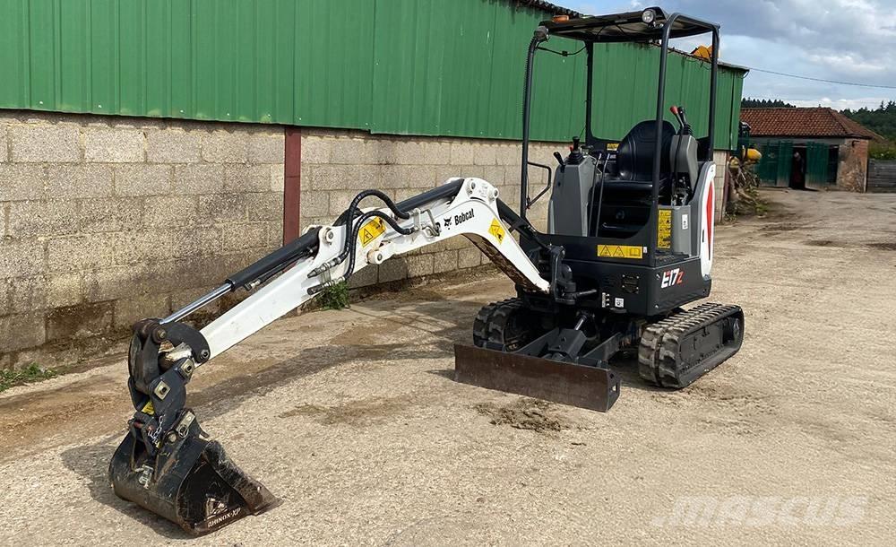 Bobcat E 17z حفارات صغيرة أقل من 7 طن (حفارات صغيرة)