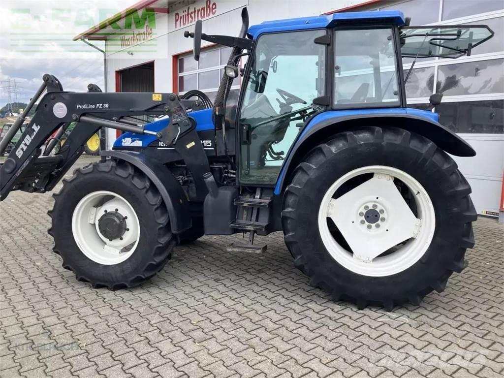 New Holland ts 115 الجرارات