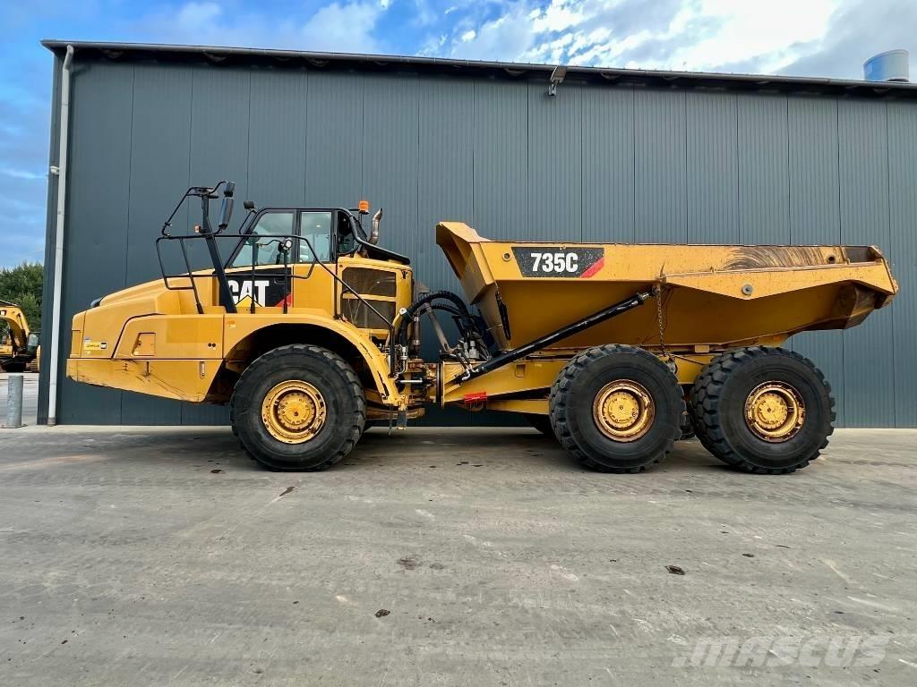 CAT 735C ساحبات مفصلية