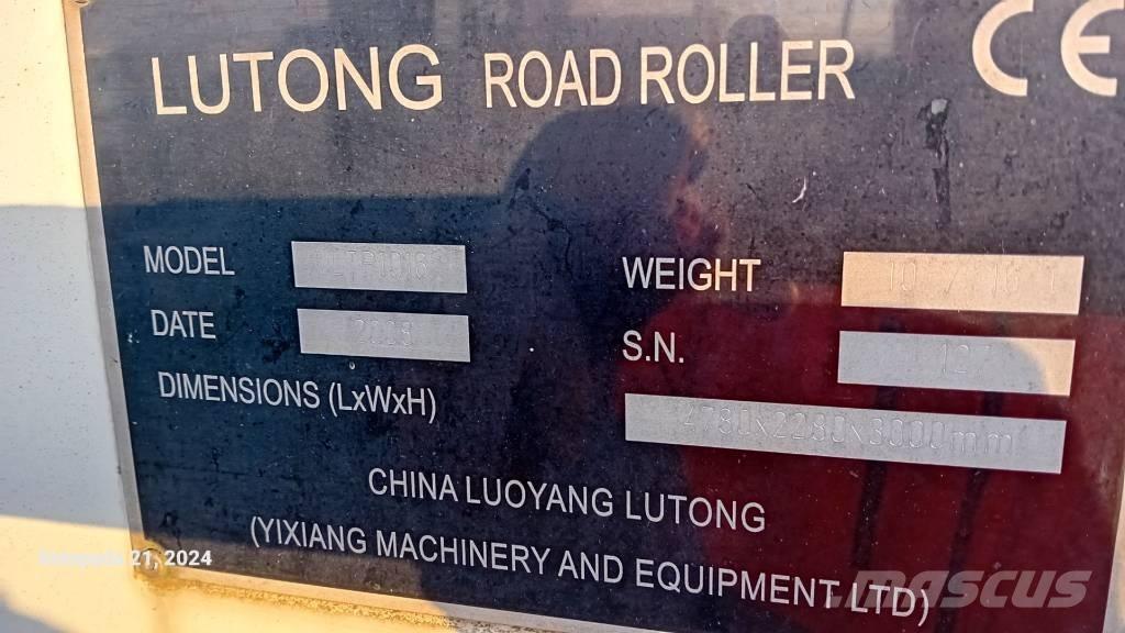 Lutong LTP 1016 مداحل ذات إطارات هوائية