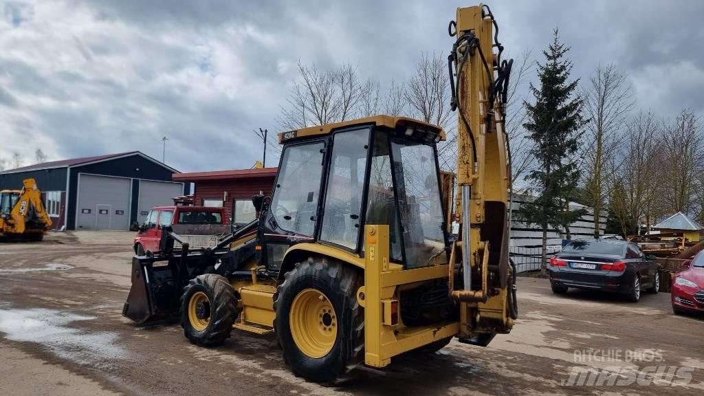 CAT 428 C Turbo لوادر ذات جرافات عكسية