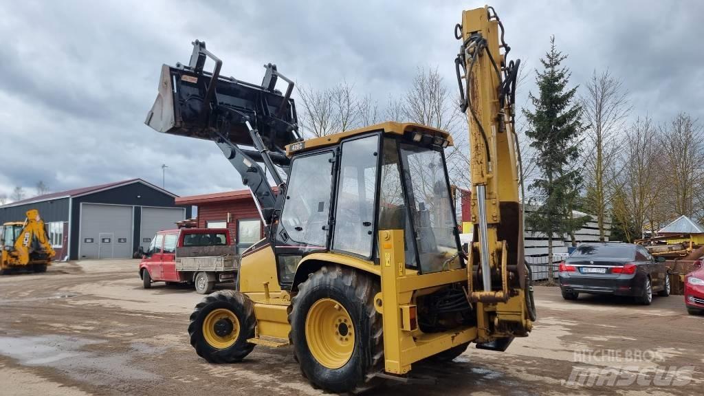 CAT 428 C Turbo لوادر ذات جرافات عكسية