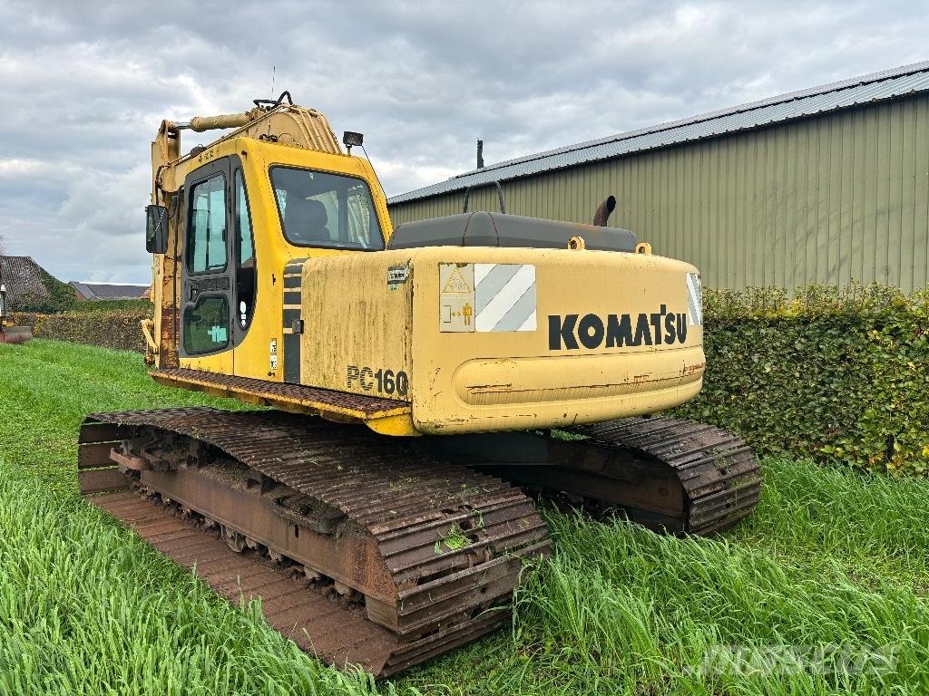 Komatsu PC 160-6K حفارات زحافة