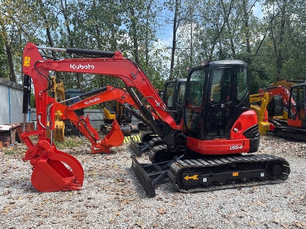 Kubota U 55-4 حفارات صغيرة أقل من 7 طن (حفارات صغيرة)