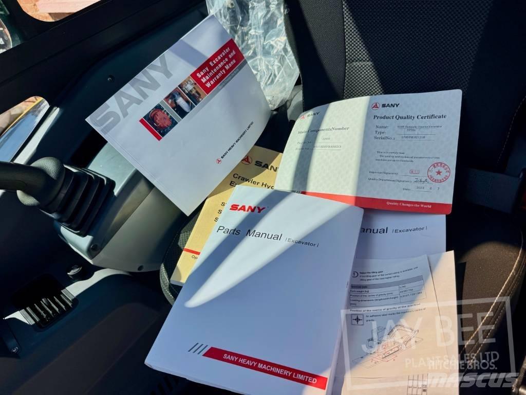 Sany SY 35 U حفارات صغيرة أقل من 7 طن (حفارات صغيرة)