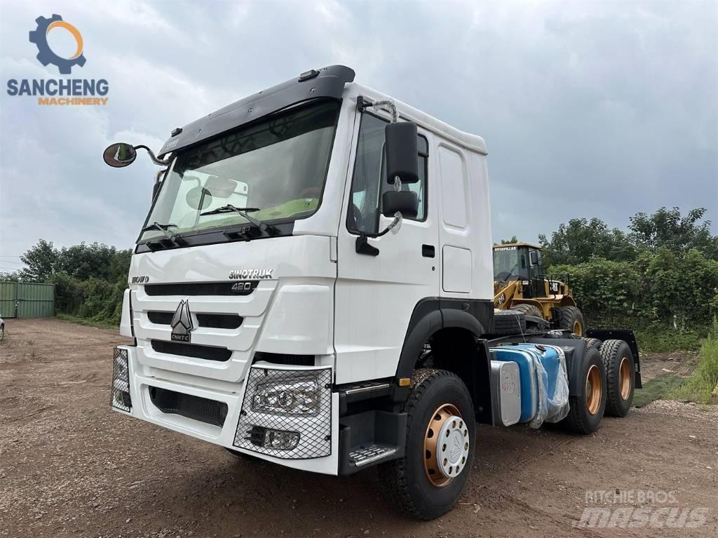 Howo 420hp وحدات الجر