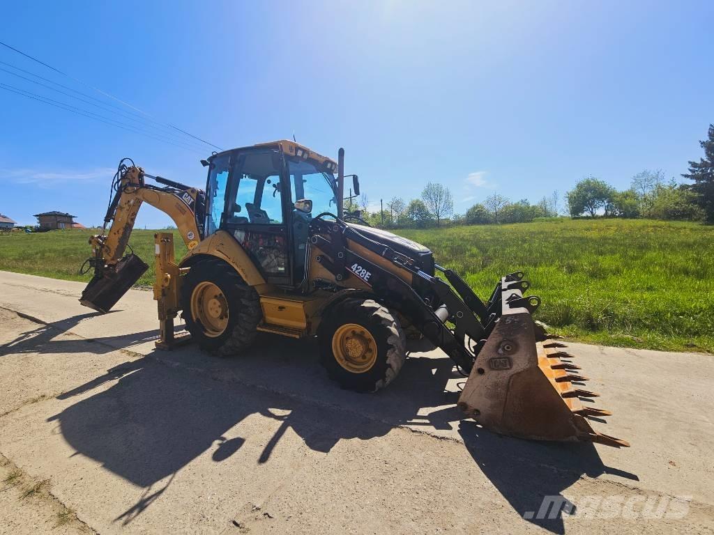 CAT 428 E لوادر ذات جرافات عكسية