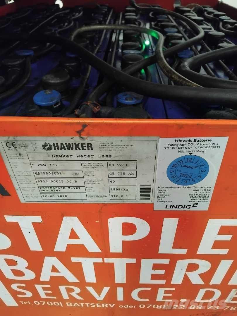 Linde E45/600H شاحنات ذات رافعات شوكية تعمل بالكهرباء