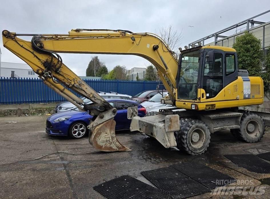Komatsu PW 160-7 حفارات بعجل