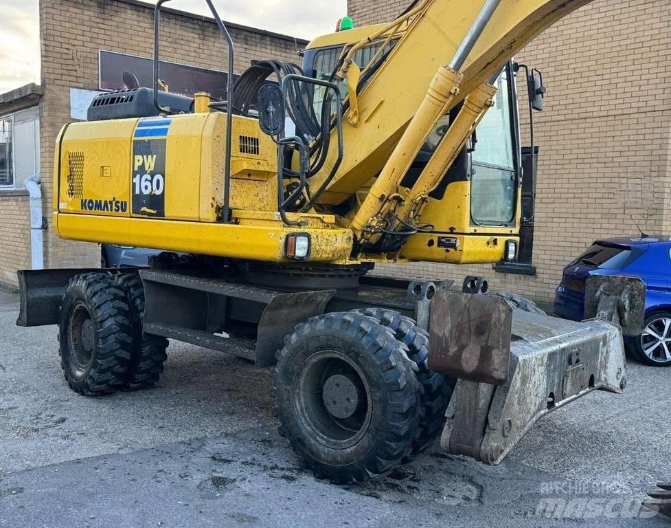Komatsu PW 160-7 حفارات بعجل
