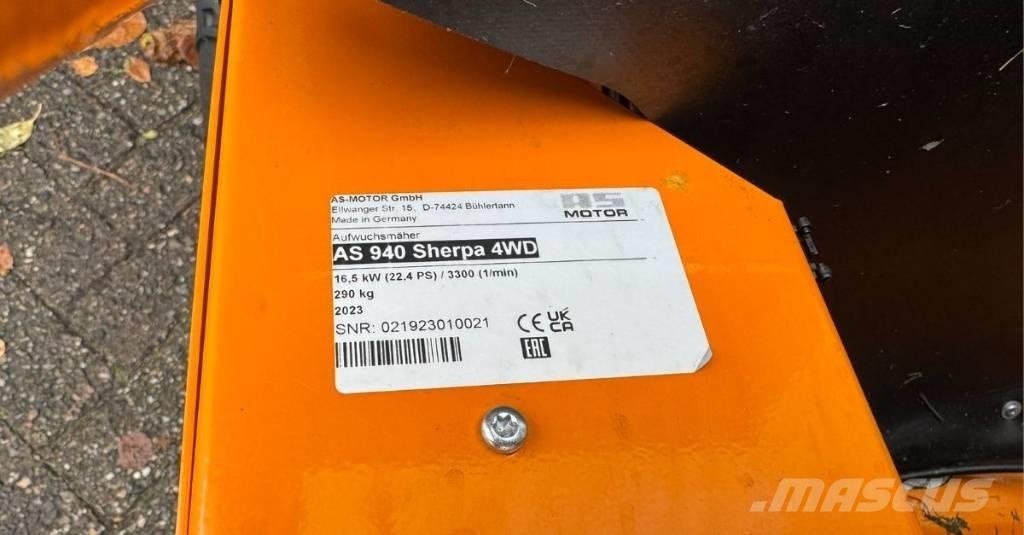 As-Motor sherpa 940 ركوب الحشائش