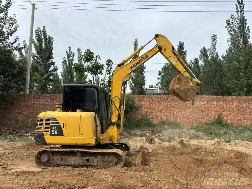 Komatsu PC 56-7 حفارات زحافة