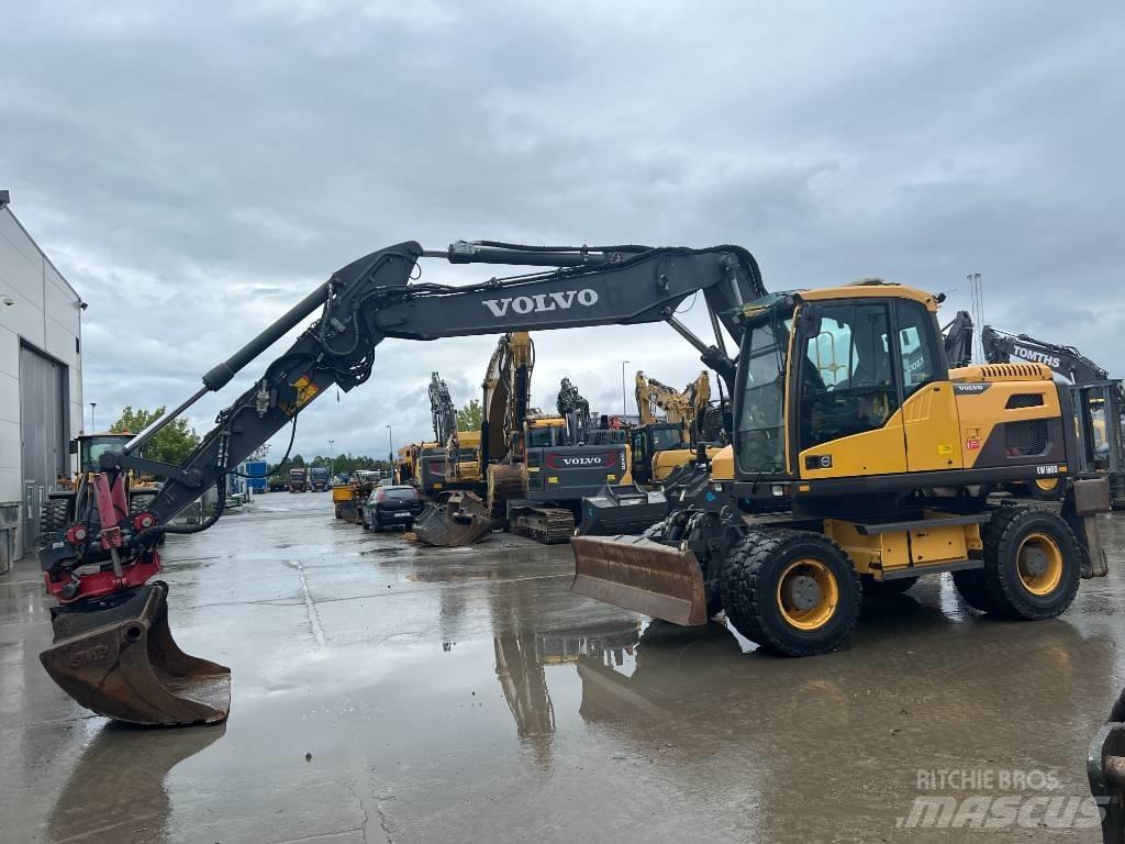 Volvo EW160D حفارات بعجل