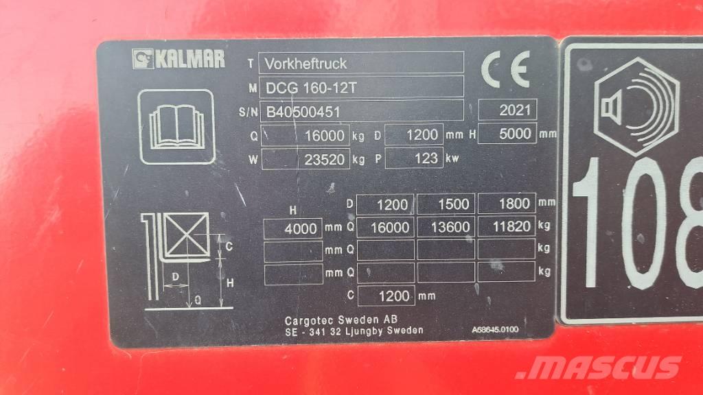 Kalmar DCG160-12T أخرى