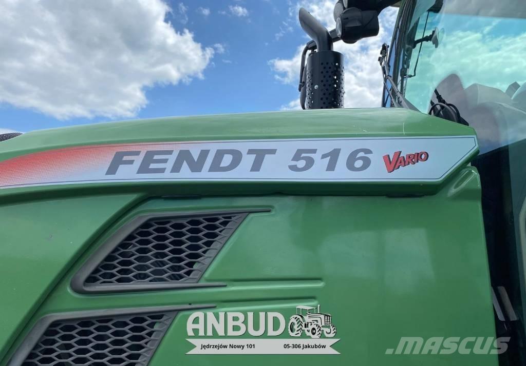 Fendt 516 Vario الجرارات