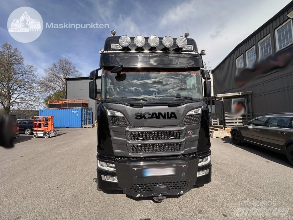 Scania R 500 شاحنات الرافعات