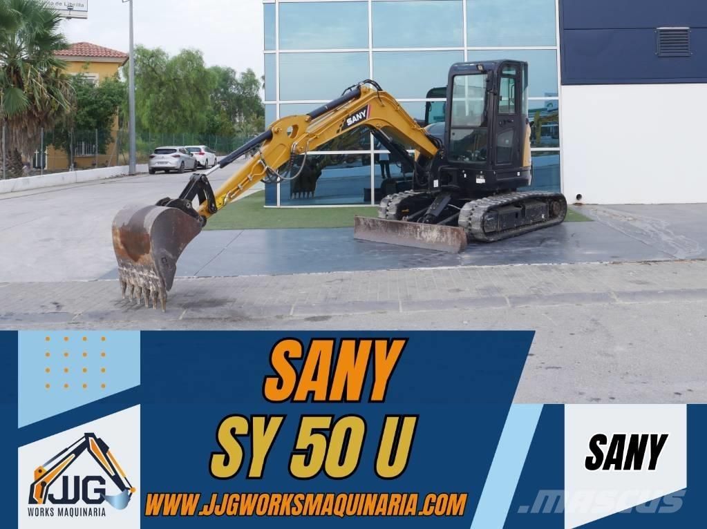 Sany SY 50 U حفارات صغيرة أقل من 7 طن (حفارات صغيرة)