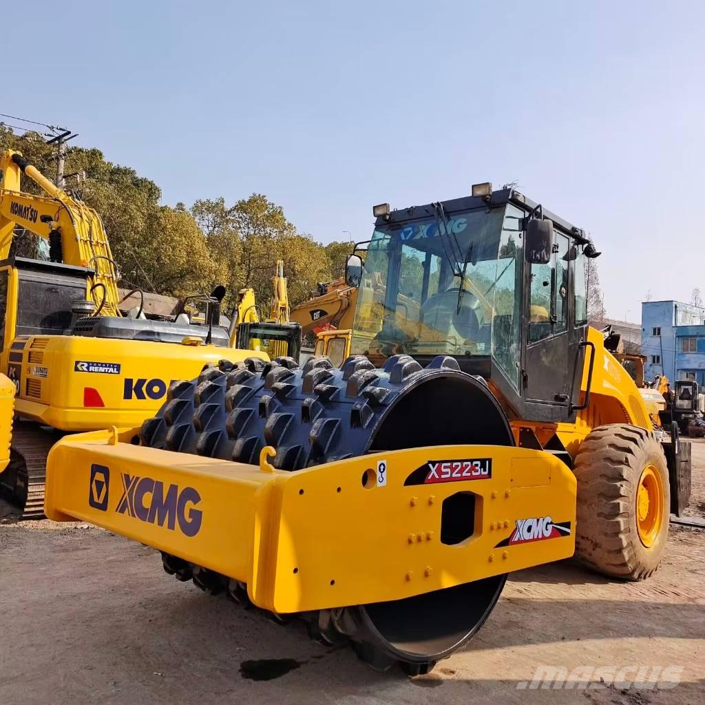 XCMG XS 223 J مداحل أحادية الأسطوانة