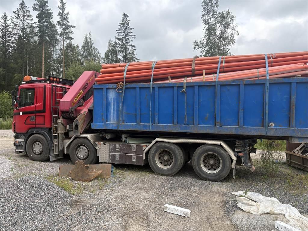 Scania R500 شاحنات الرافعات