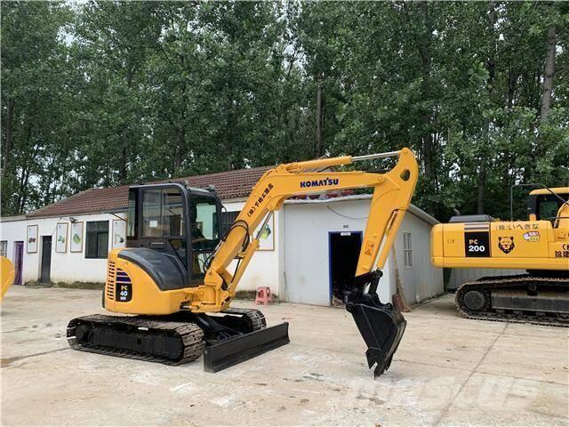 Komatsu pc40mr حفارات زحافة