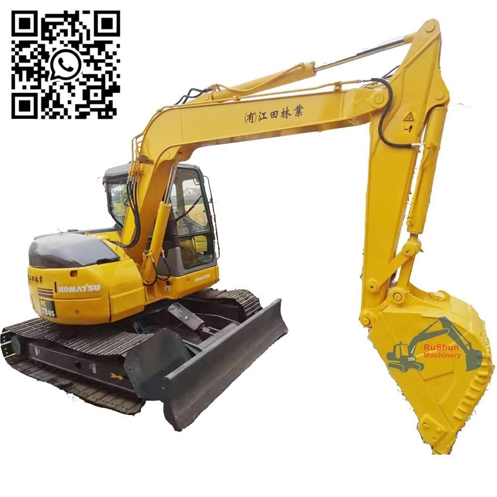 Komatsu PC78US حفارات صغيرة أقل من 7 طن (حفارات صغيرة)