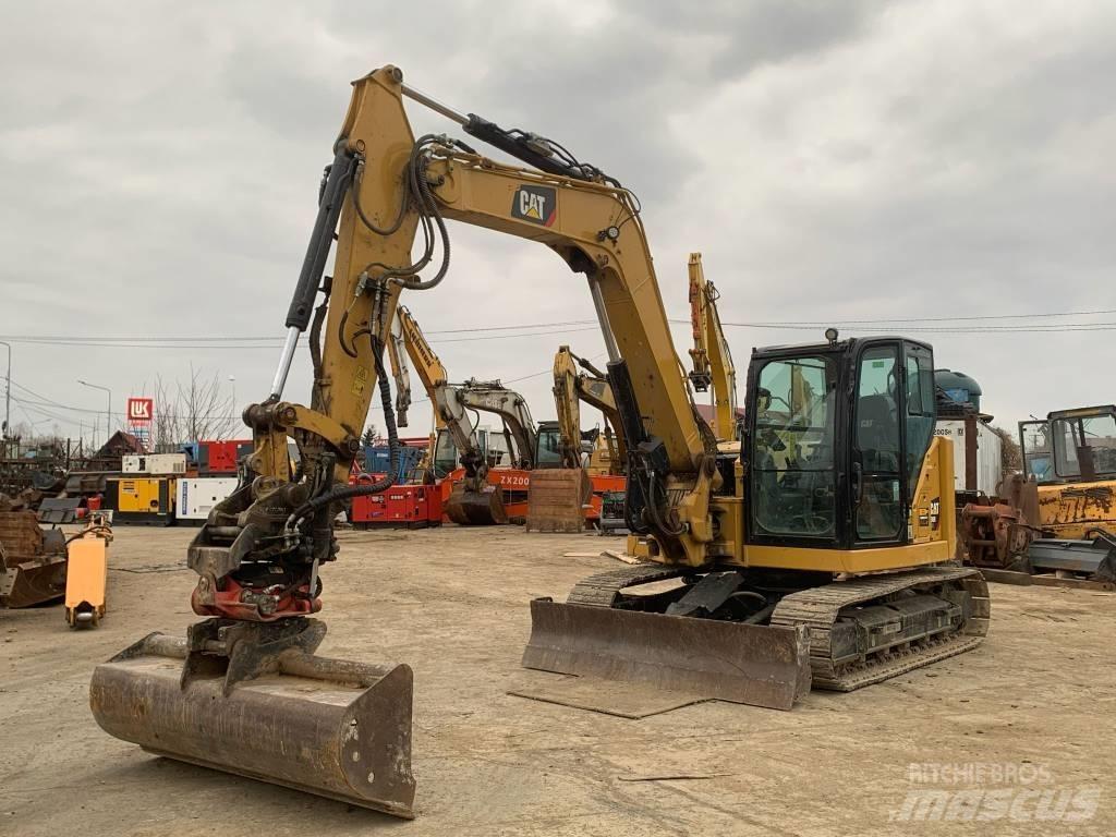 CAT 308 CR حفارات وسط 7 طن - 12 طن