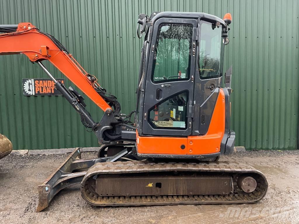 Hitachi ZX 55 U-6 حفارات صغيرة أقل من 7 طن (حفارات صغيرة)