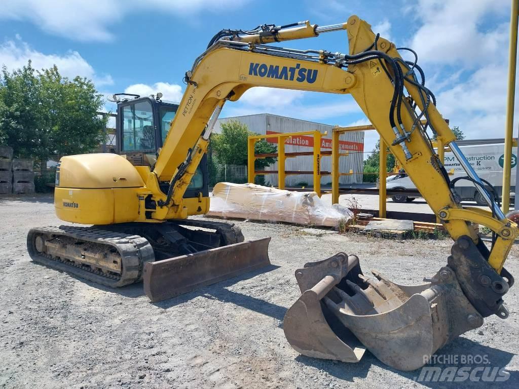 Komatsu PC80MR-5 حفارات وسط 7 طن - 12 طن