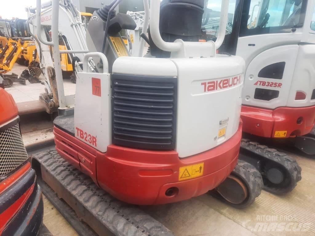 Takeuchi TB23R حفارات صغيرة أقل من 7 طن (حفارات صغيرة)