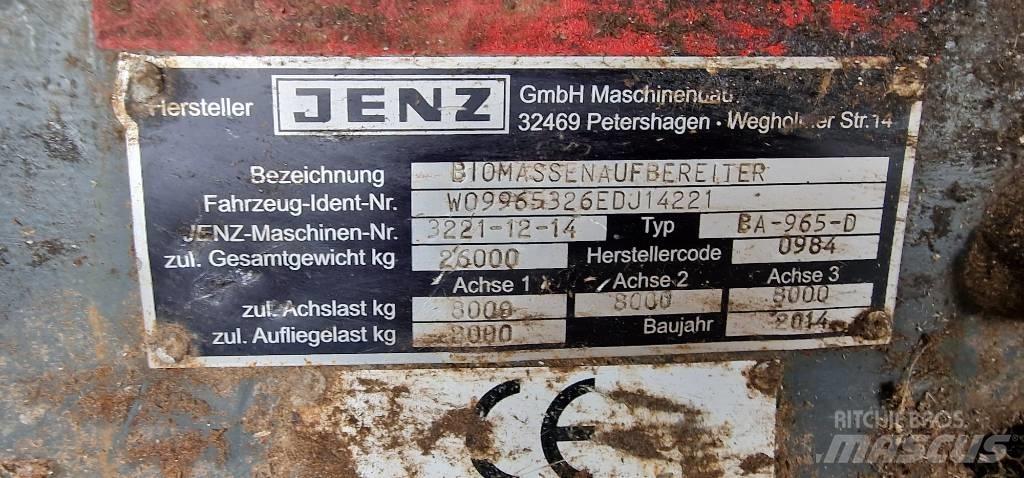 JENZ BA 965 D الكسارات المتنقلة