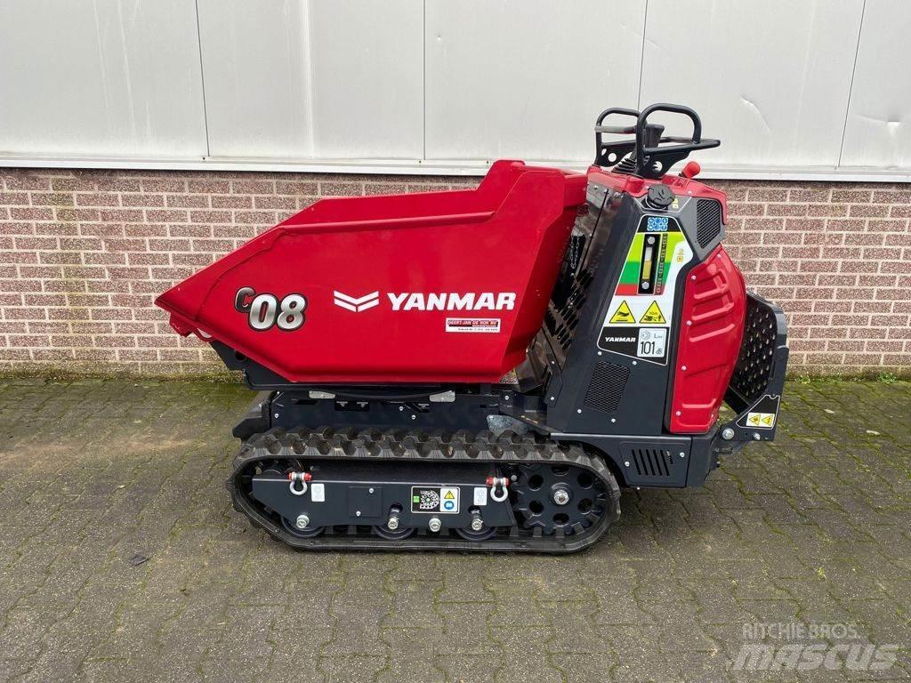 Yanmar C08 TV عربات نقل قلابة مجنزرة