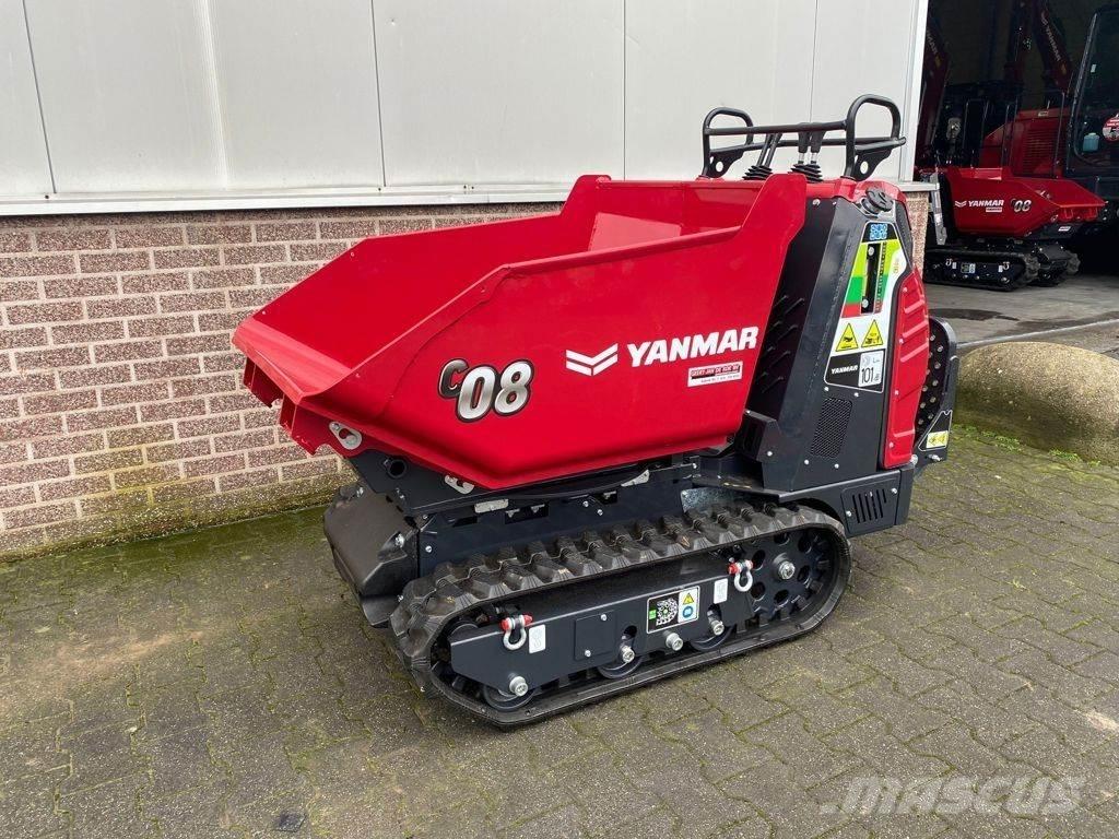 Yanmar C08 TV عربات نقل قلابة مجنزرة