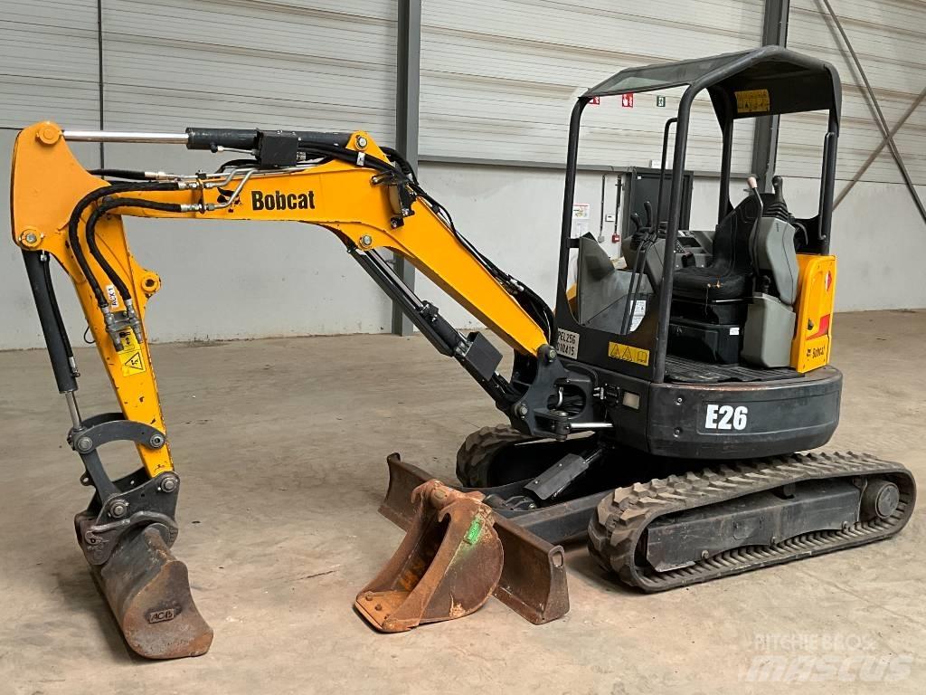 Bobcat E 26 حفارات صغيرة أقل من 7 طن (حفارات صغيرة)