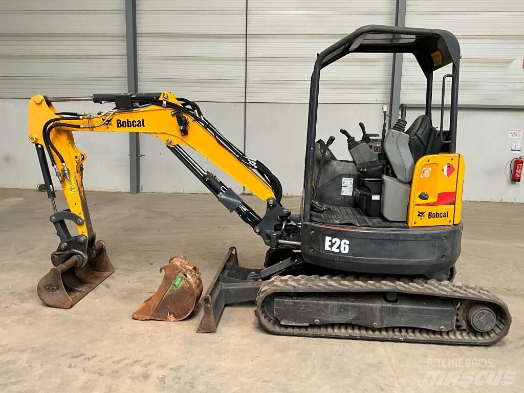 Bobcat E 26 حفارات صغيرة أقل من 7 طن (حفارات صغيرة)